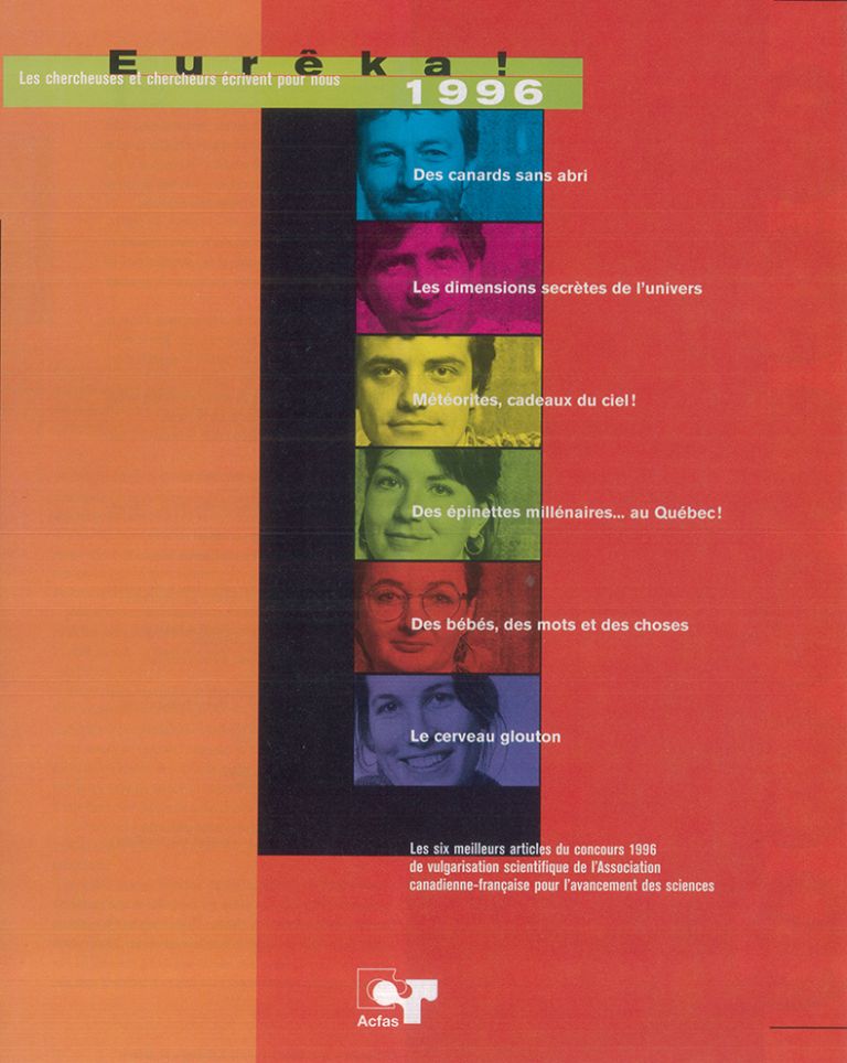 Couverture de la publication du concours de 1996