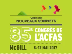 Logo du 85e Congrès de l'Acfas