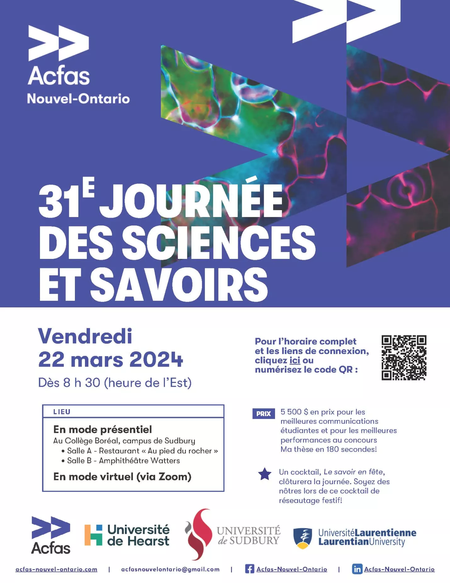 Journée 31e des sciences et savoirs