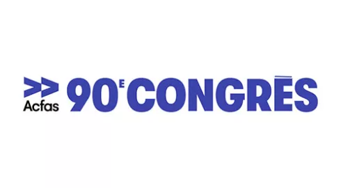 Logo 90e Congrès de l&#039;Acfas