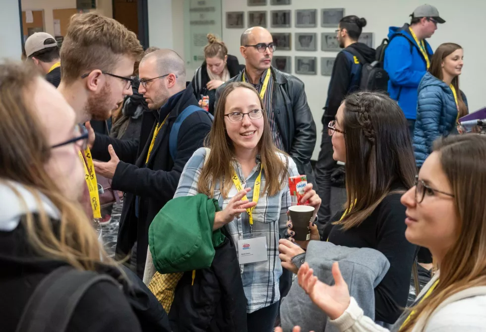 Participants à Journées de la relève en recherche