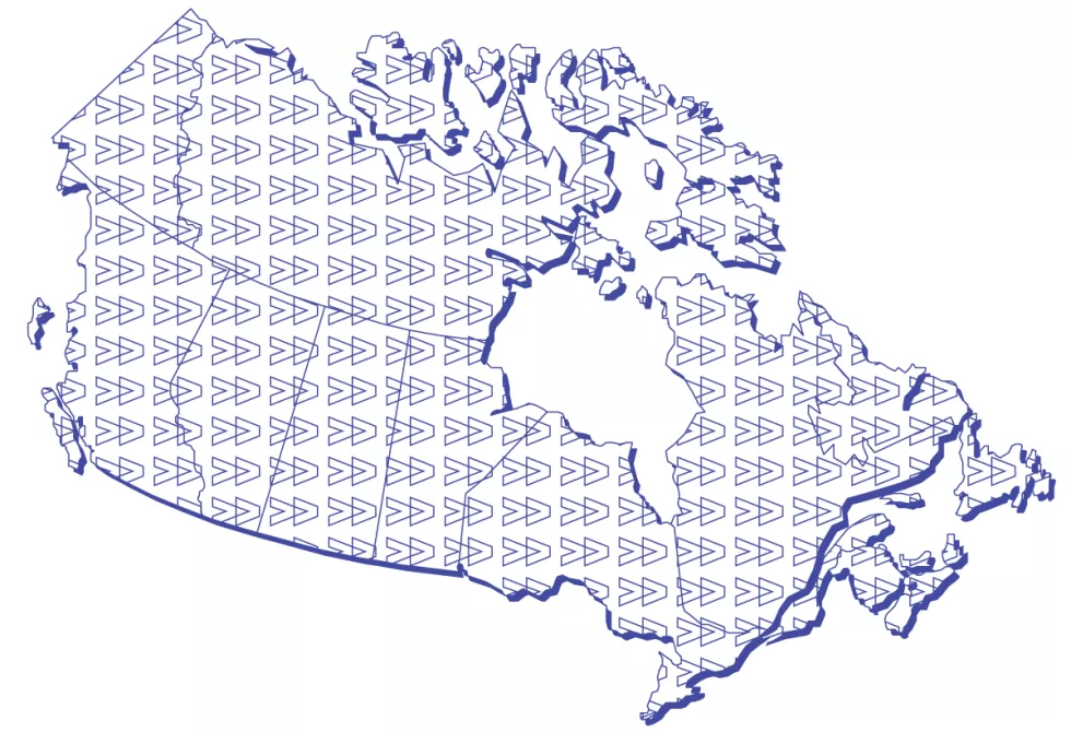 Carte du Canada