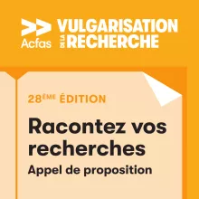 appel de candidature du concours vulgarisation de la recherche 2021